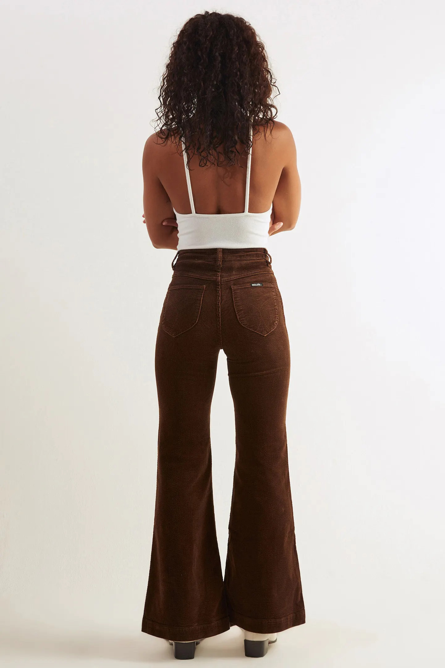 Eastcoast Flare - Brown Cord | Rolla's Jeans APAC
