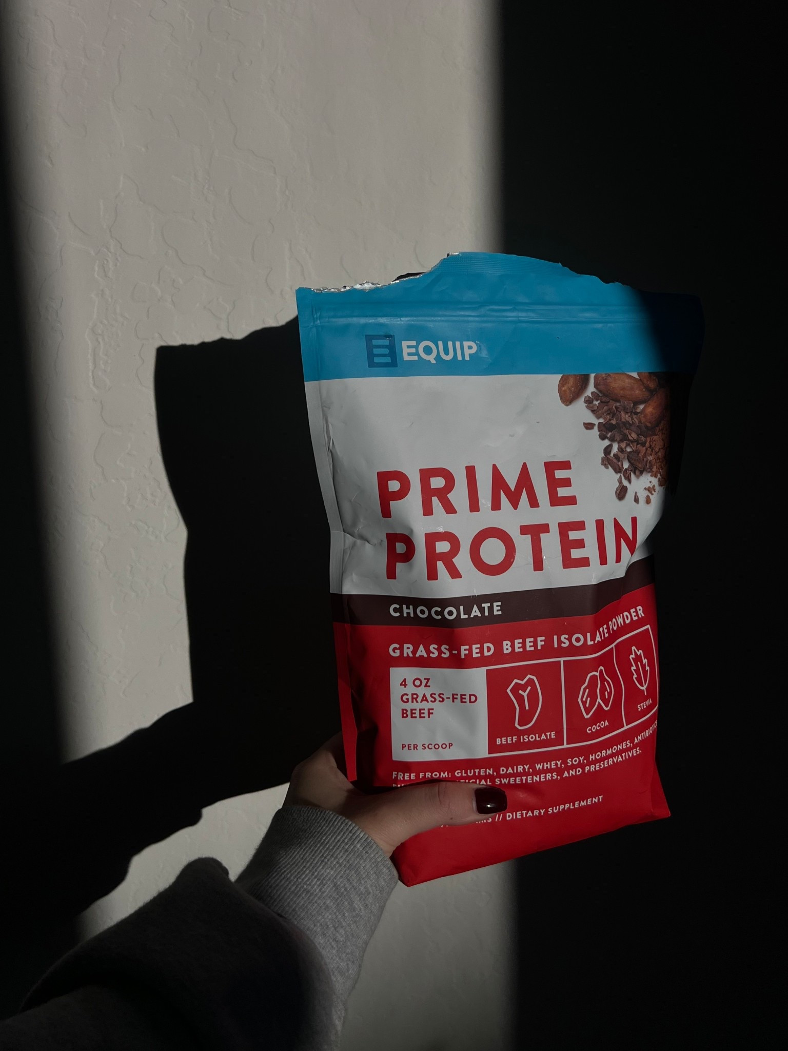 Grass fed beef isolate protein powder 