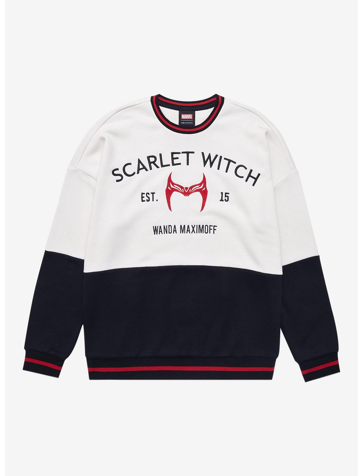 Marvel Scarlet Witch Panel Crewneck - BoxLunch Exclusive | BoxLunch