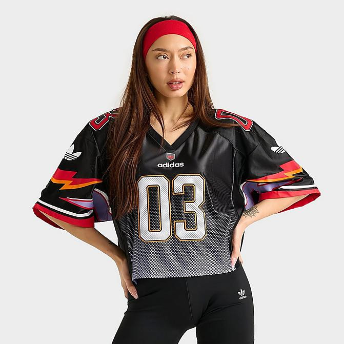 Women's adidas Originals Adilenium Season 3 Short-Sleeve Crop Jersey | Finish Line (US)
