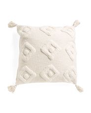 24x24 Oversized Tufted Pillow | TJ Maxx