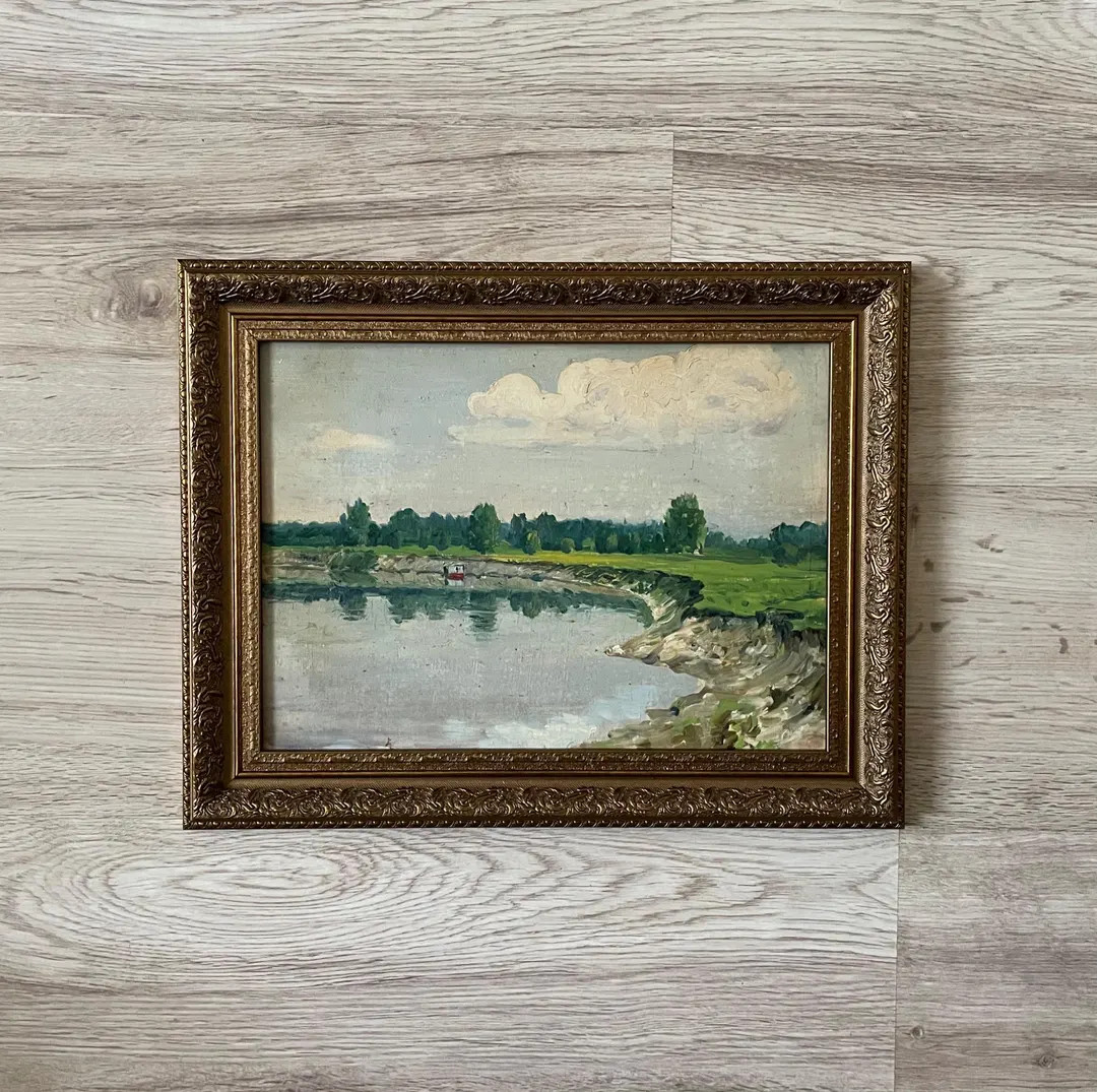 Antique Oil Painting Original, Original Oil Painting, Antique Oil Painting Framed, Oil Painting O... | Etsy (US)