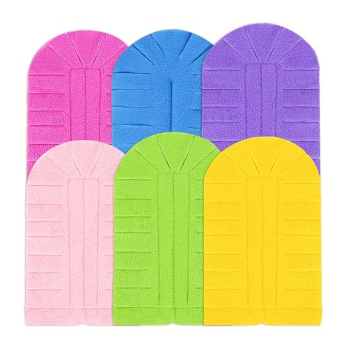 KEEPOW 6 Pack Reusable Duster Refill Compatible with Swiffer Hand Duster, Heavy Duty Duster Refills, 360 Degree Dusters Refills for Cleaning, Fleece Refill Ceiling Fan (Handle is Not Included) | Amazon (US)