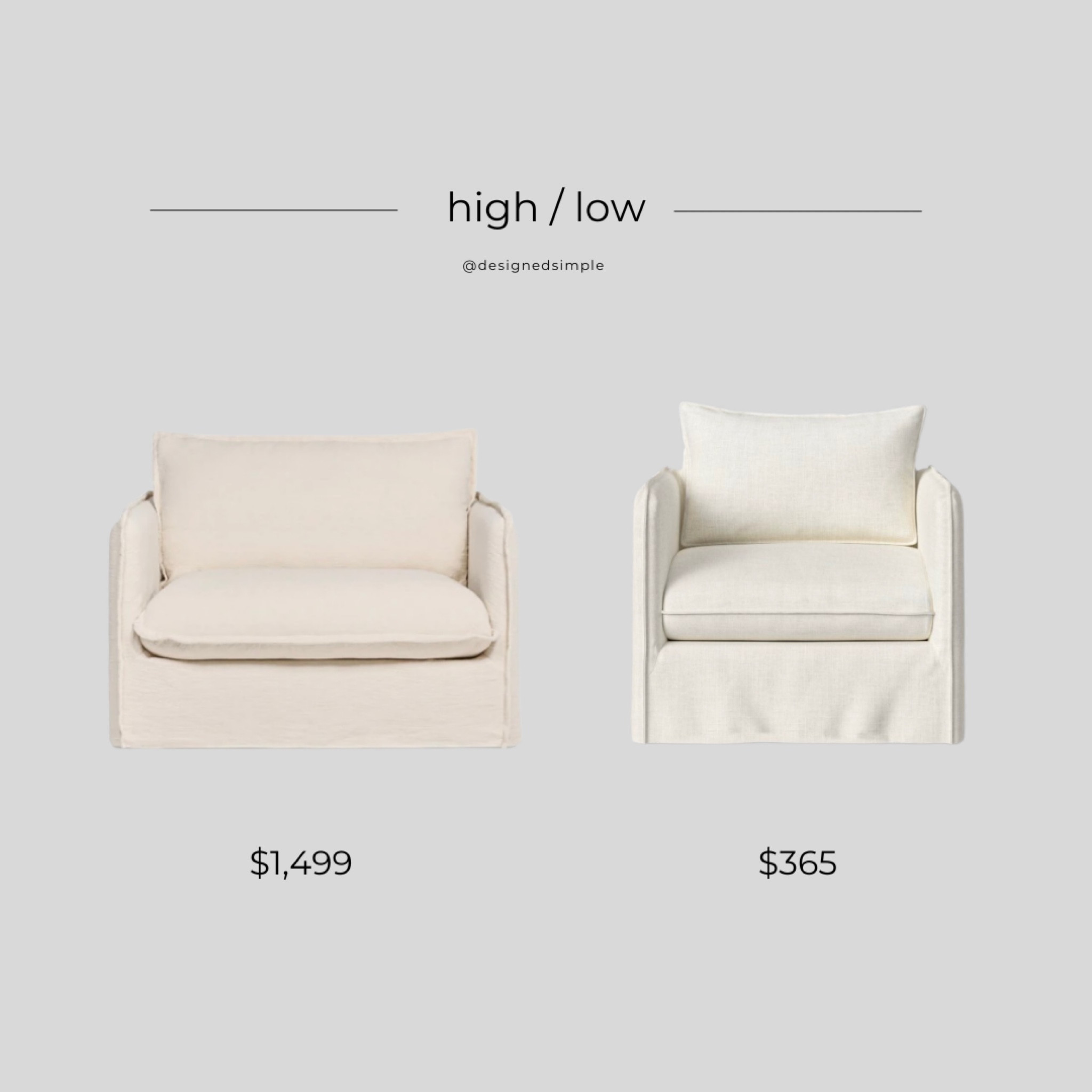 High low, get the look, splurge or save, six penny neva chair dupe, designer dupe, accent chair, corner chair, Target does it again

#LTKFind #LTKstyletip #LTKhome