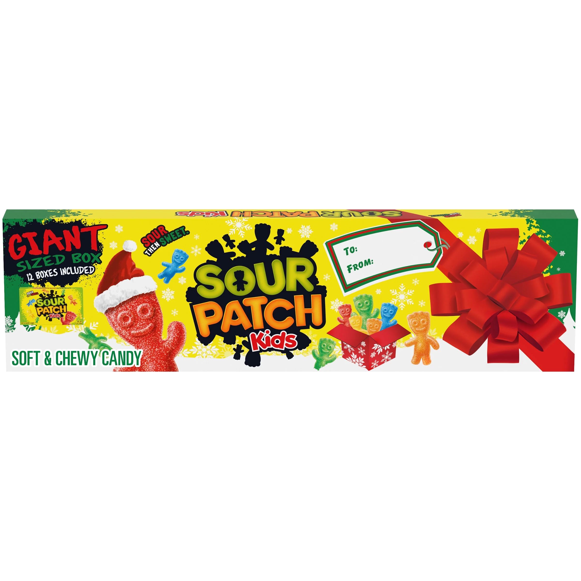 Sour Patch Kids Giant Holiday Boxes, 3.5 oz, 12 Count | Walmart (US)