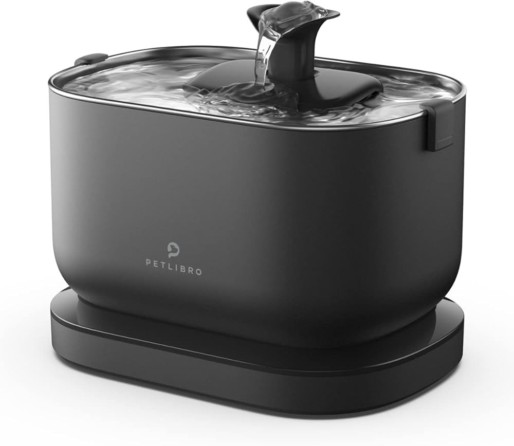 PETLIBRO Cat Water Fountain, Wireless Pet Fountain Battery Operated,2.5L/84oz Dockstream Automati... | Amazon (US)
