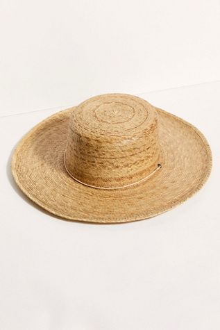 Island Palma Boater Hat | Free People (Global - UK&FR Excluded)