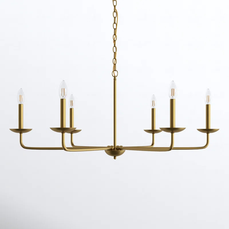 Baltray 6 - Light Dimmable Classic / Traditional Chandelier | Wayfair North America