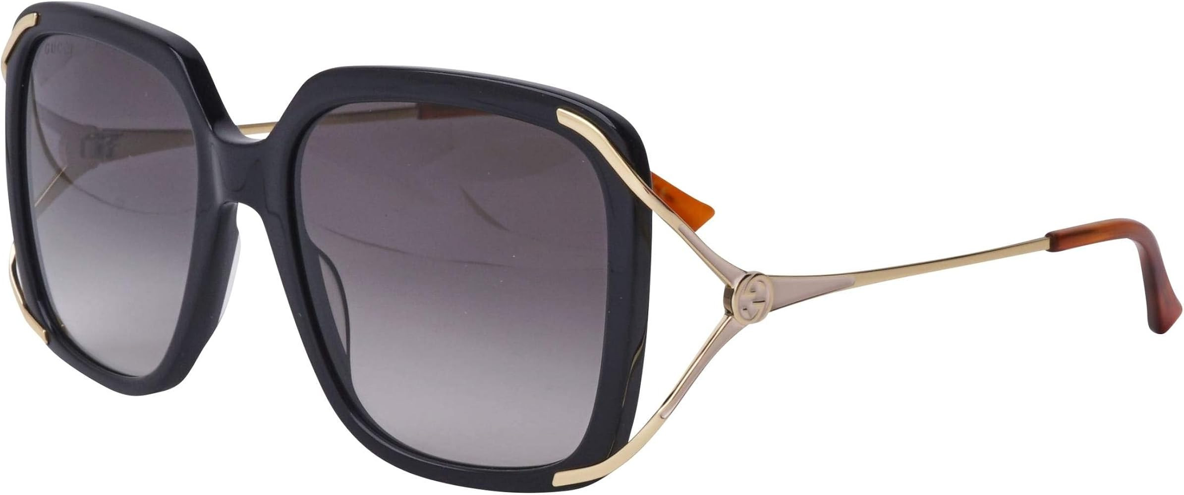 GG0647S BLACK/GREY SHADED 56/18/130 women Sunglasses | Amazon (US)