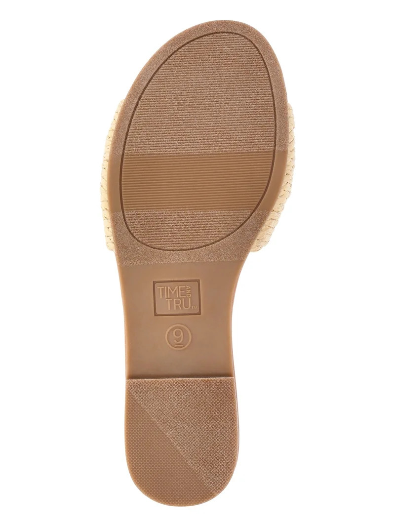 Time and Tru Women's Knot Slide Sandals | Walmart (US)
