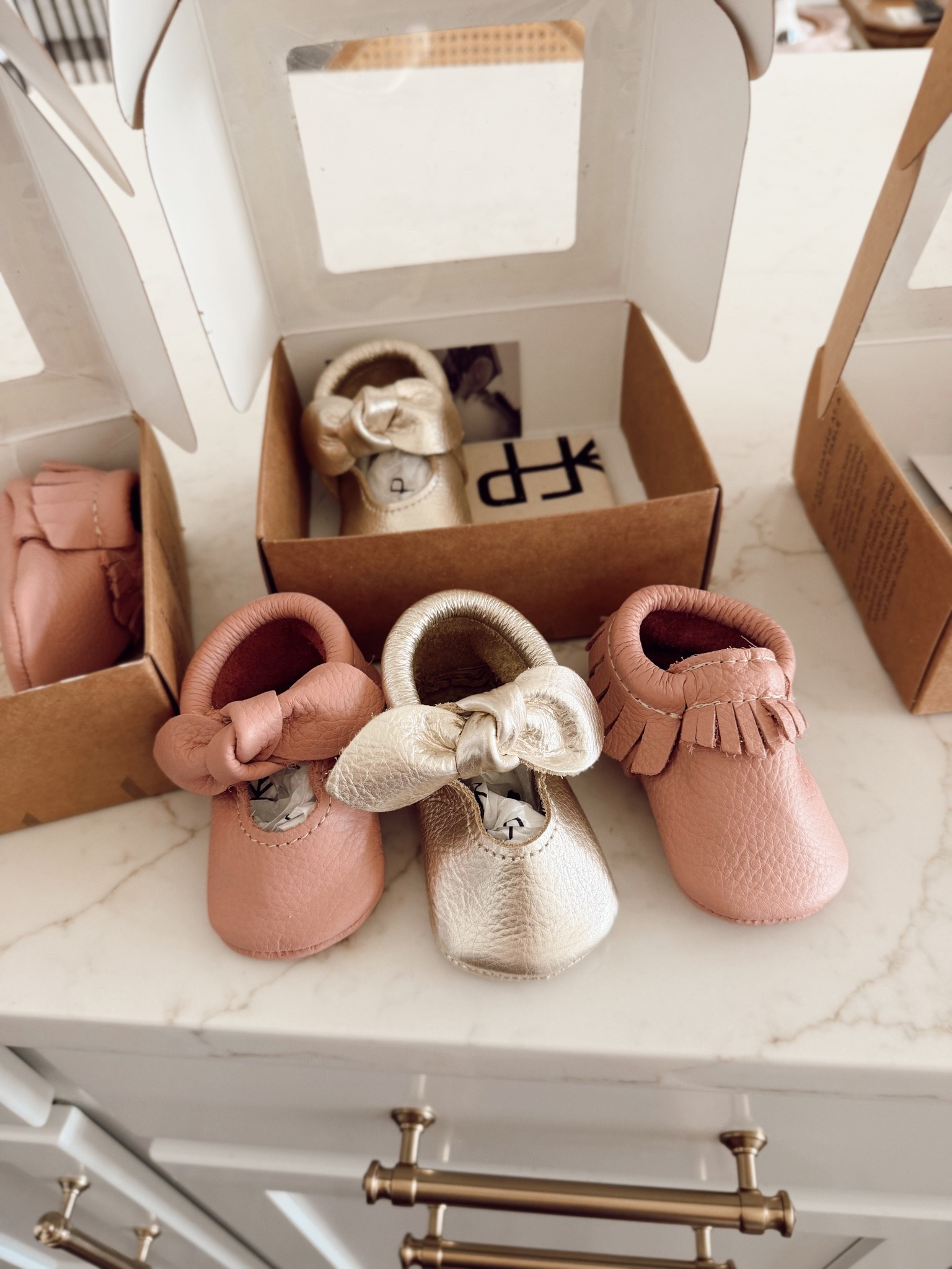 Obsessed with these little shoes for Presli!! 🌷🎀🩷

#LTKootd #LTKmomlife #LTKBaby