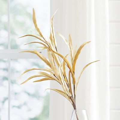 Leafy Corn Husk Stems,  Set of Three | Grandin Road | Grandin Road