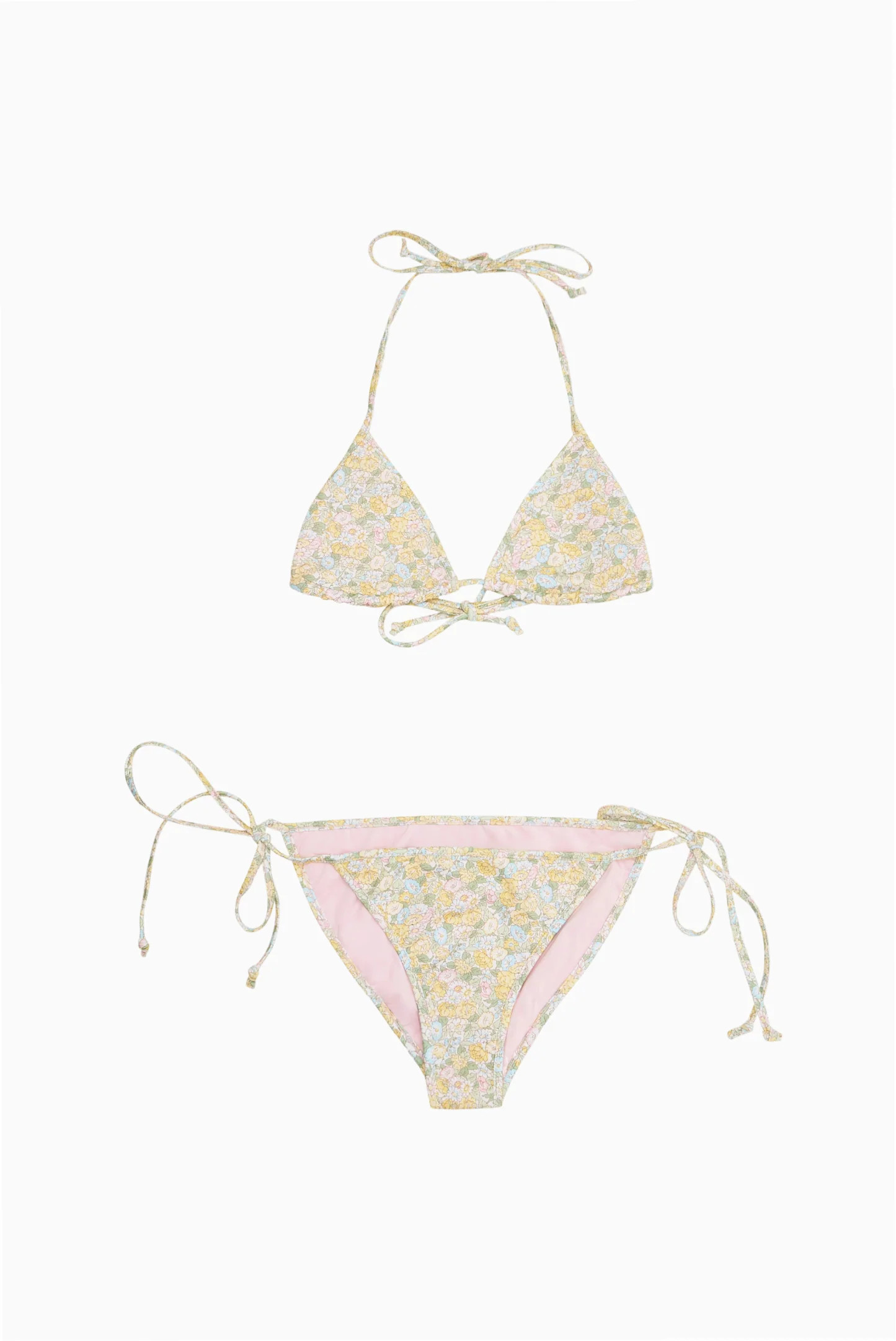Made With Liberty Fabrics Tween Dannie Bikini | LoveShackFancy