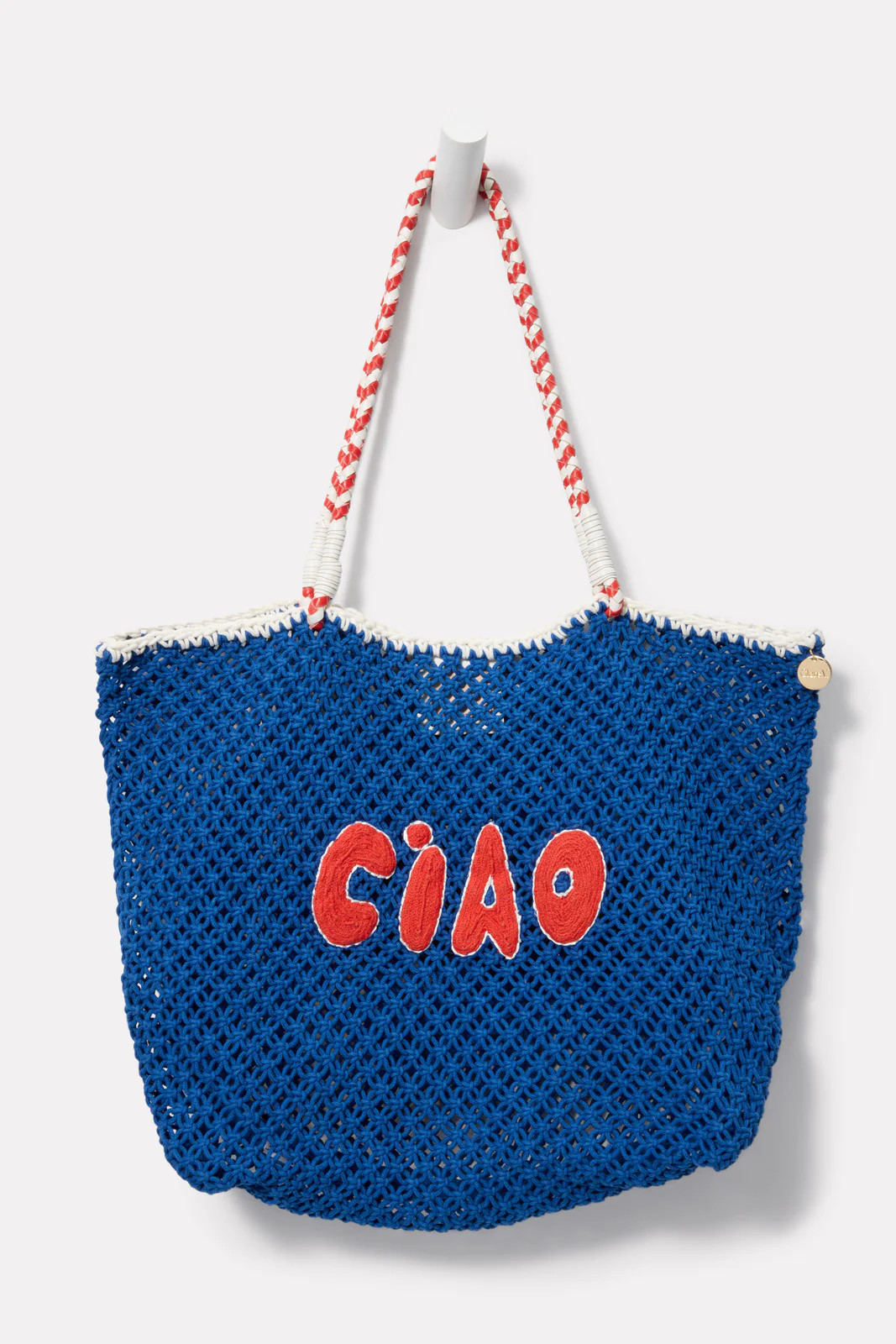 CLARE V. Women's Lete Tote Bag, Blue | Evereve