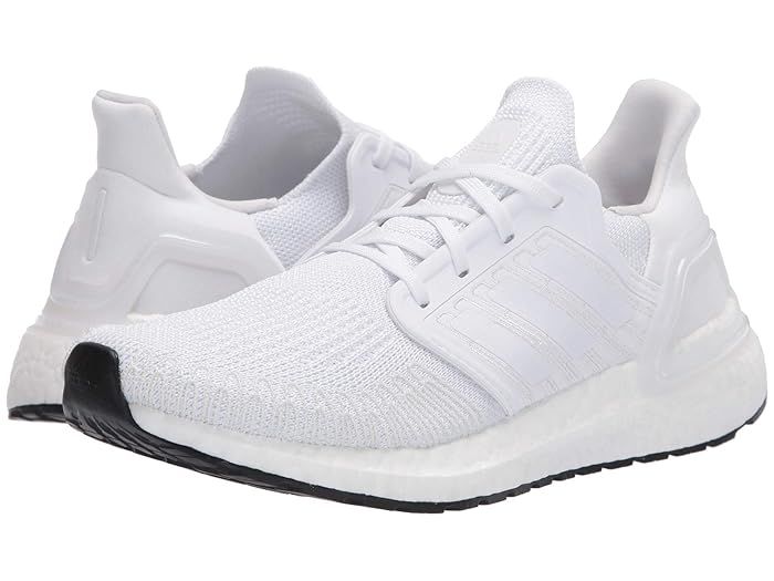 adidas Running Ultraboost 20 (Footwear White/Grey Three/Core Black) Women's Running Shoes | Zappos