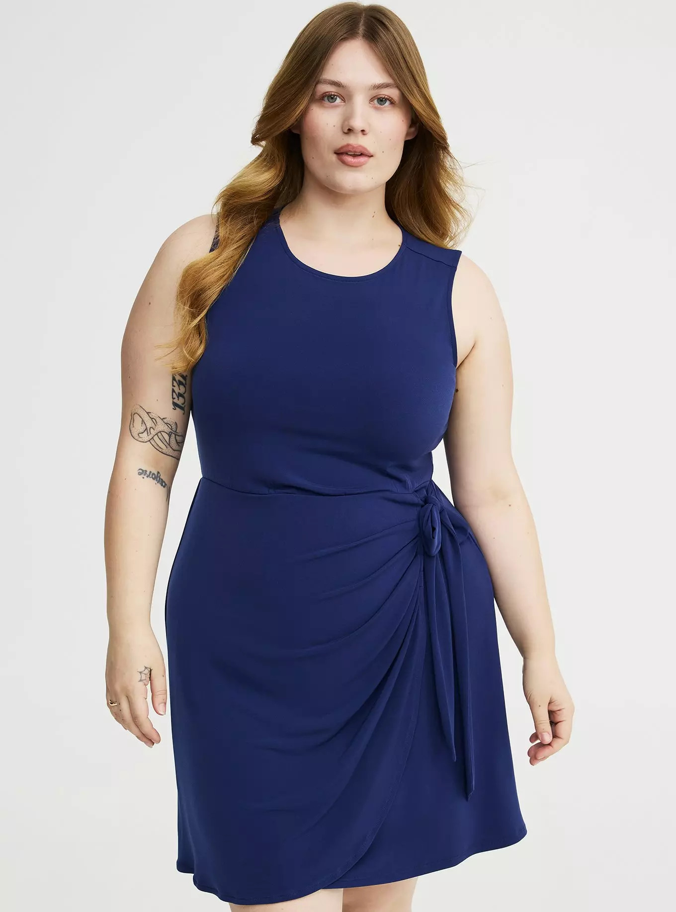 Wrap Crew Mini Dress | Torrid (US & Canada)