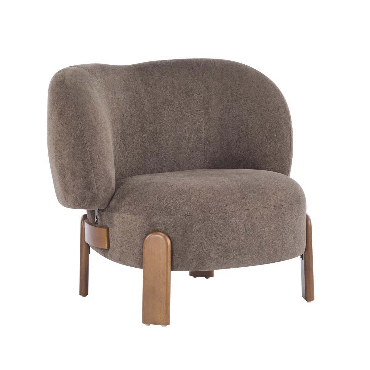 Harr Mid-Century Modern Wingback Upholstered Accent Chair | Wayfair North America
