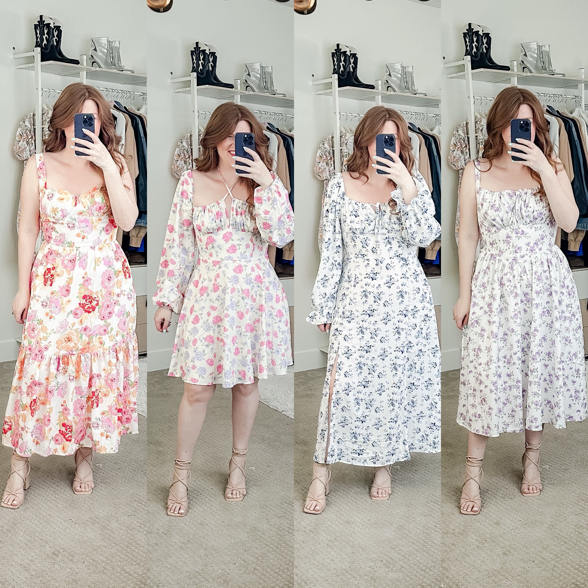 Floral dresses from amazon I’m loving. 

Spring dress. Amazon dress. 

#LTKfindsunder50 #LTKsalealert #LTKmidsize