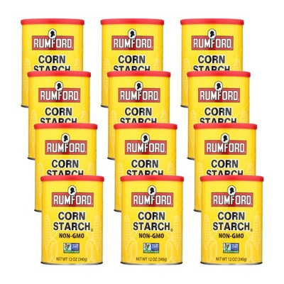 Rumford Corn Starch - Case of 12/12 oz | Target