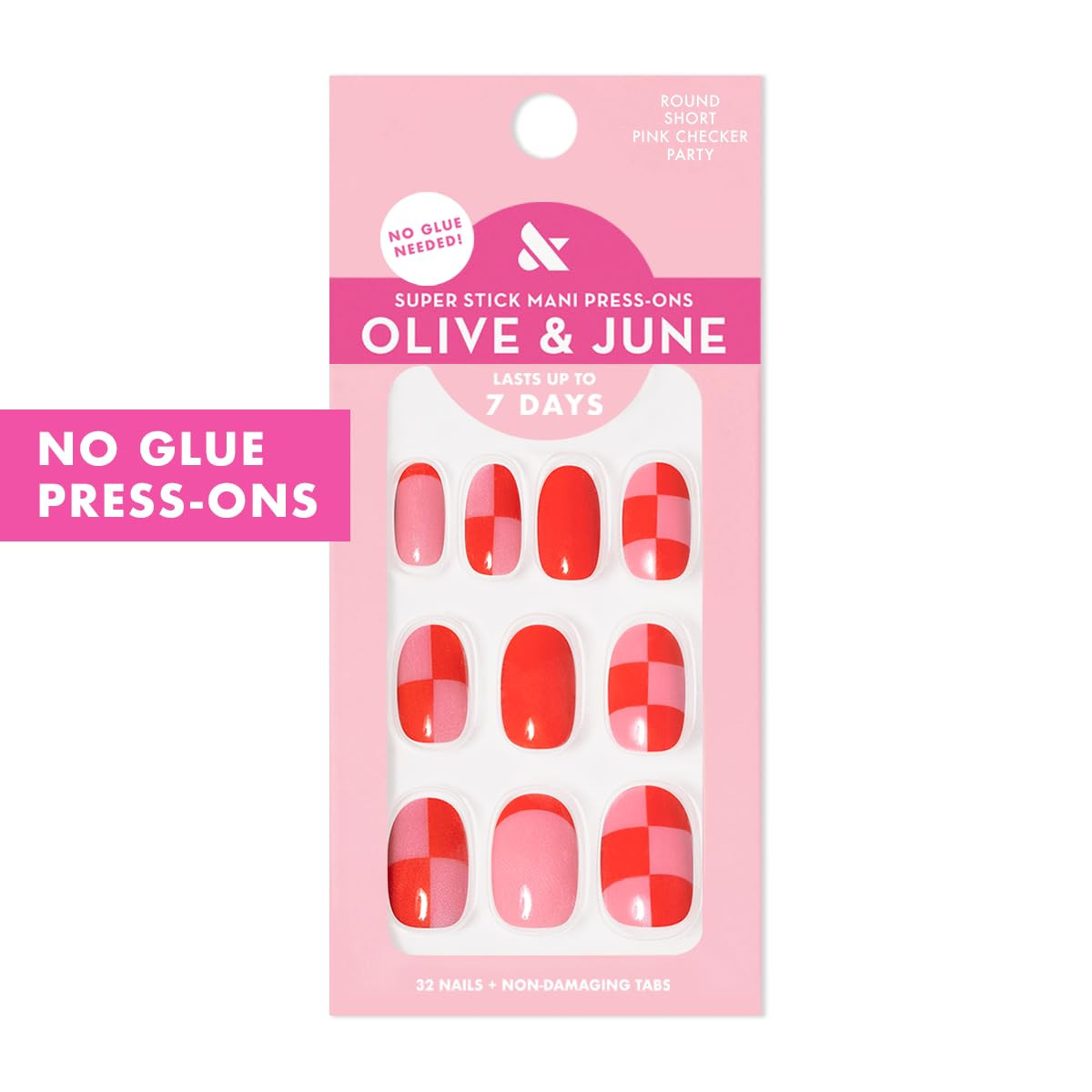 Olive &amp; June Classic Super Stick Mani Press On Nails | Amazon (US)