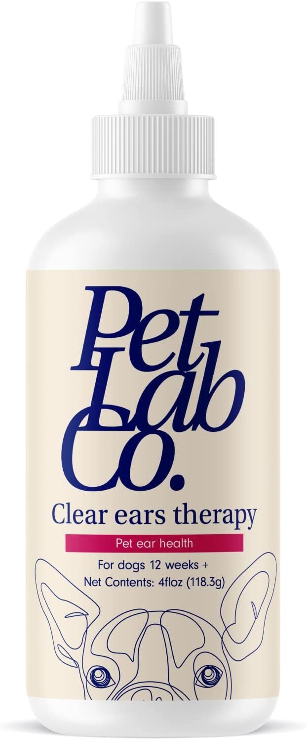 Amazon.com : Petlab Co. - Clear Ears Therapy Ear Cleaner for Dogs - Supporting Yeast, Itchy Ears ... | Amazon (US)