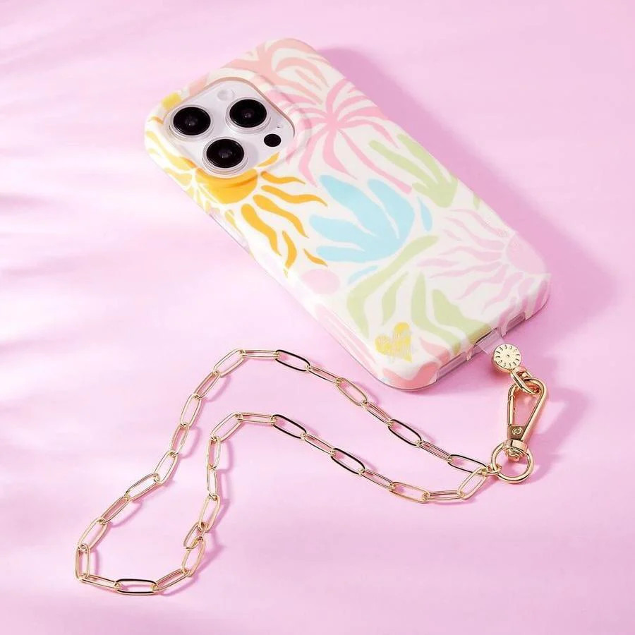 Paperclip Chain Wristlet Phone Chain   Pura Vida x Casely | CASELY