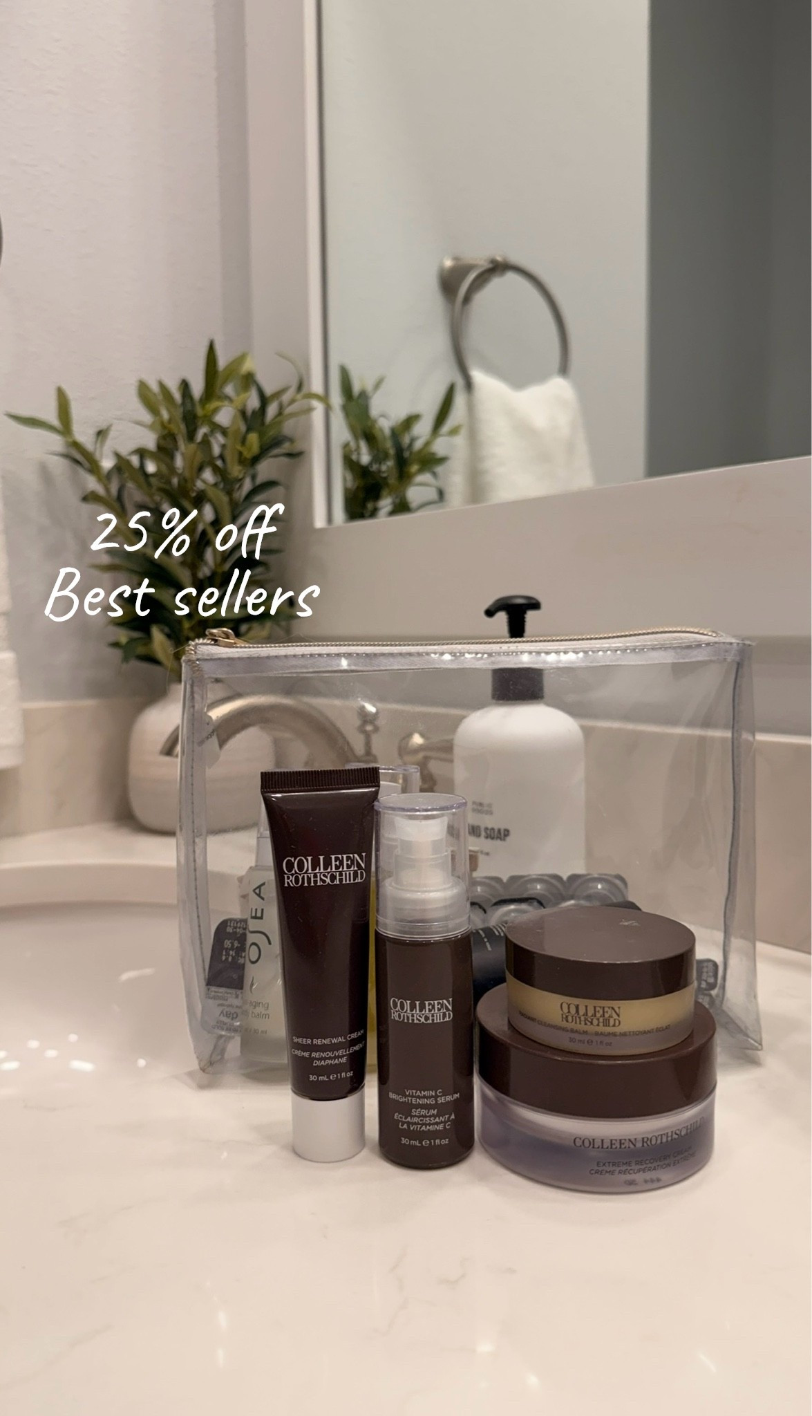 Reminder - My absolute favorite skincare is having 25% off best sellers. 

Ends tonight

#LTKdayinmylife #LTKBeauty #LTKOver40