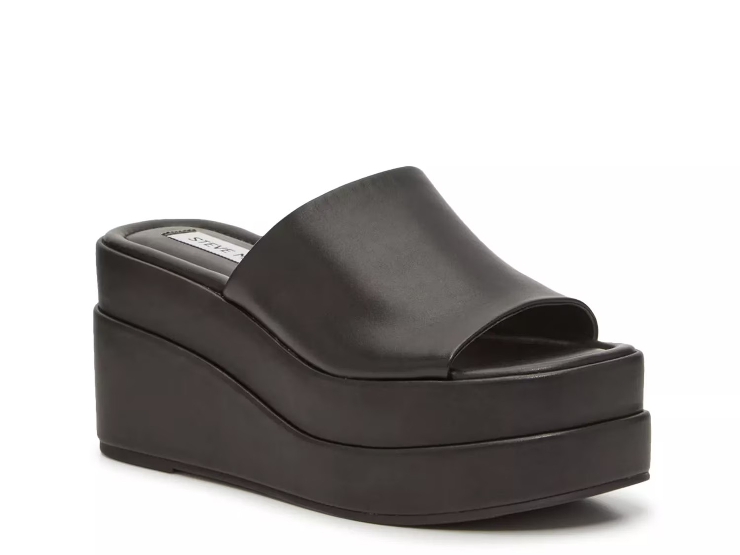 Steve Madden Moveable Platform Sandal | Women's | Black | Size 6 | Sandals | Platform | Slide | DSW