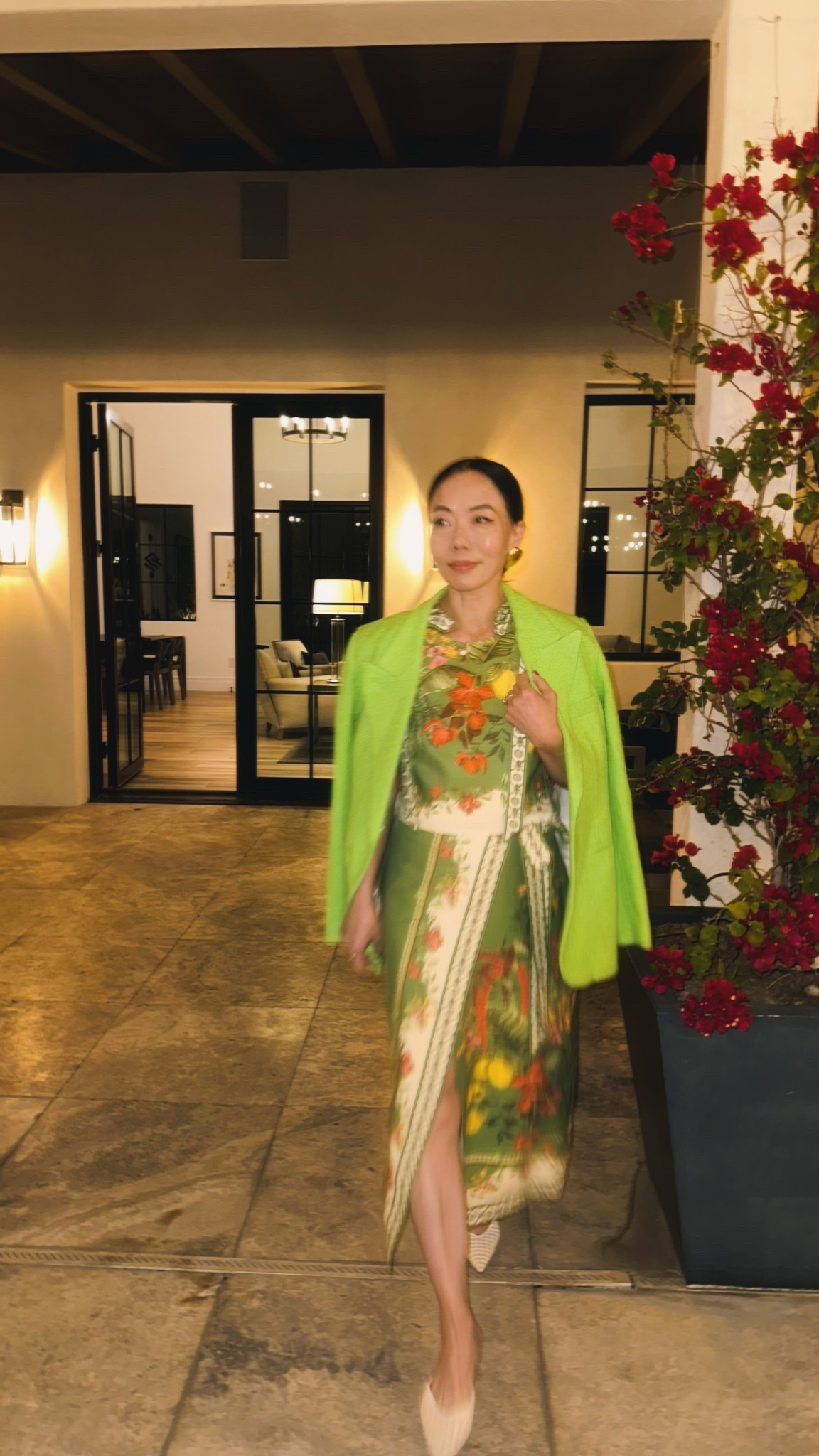 Last night’s Al Fresco dinner outfit. 