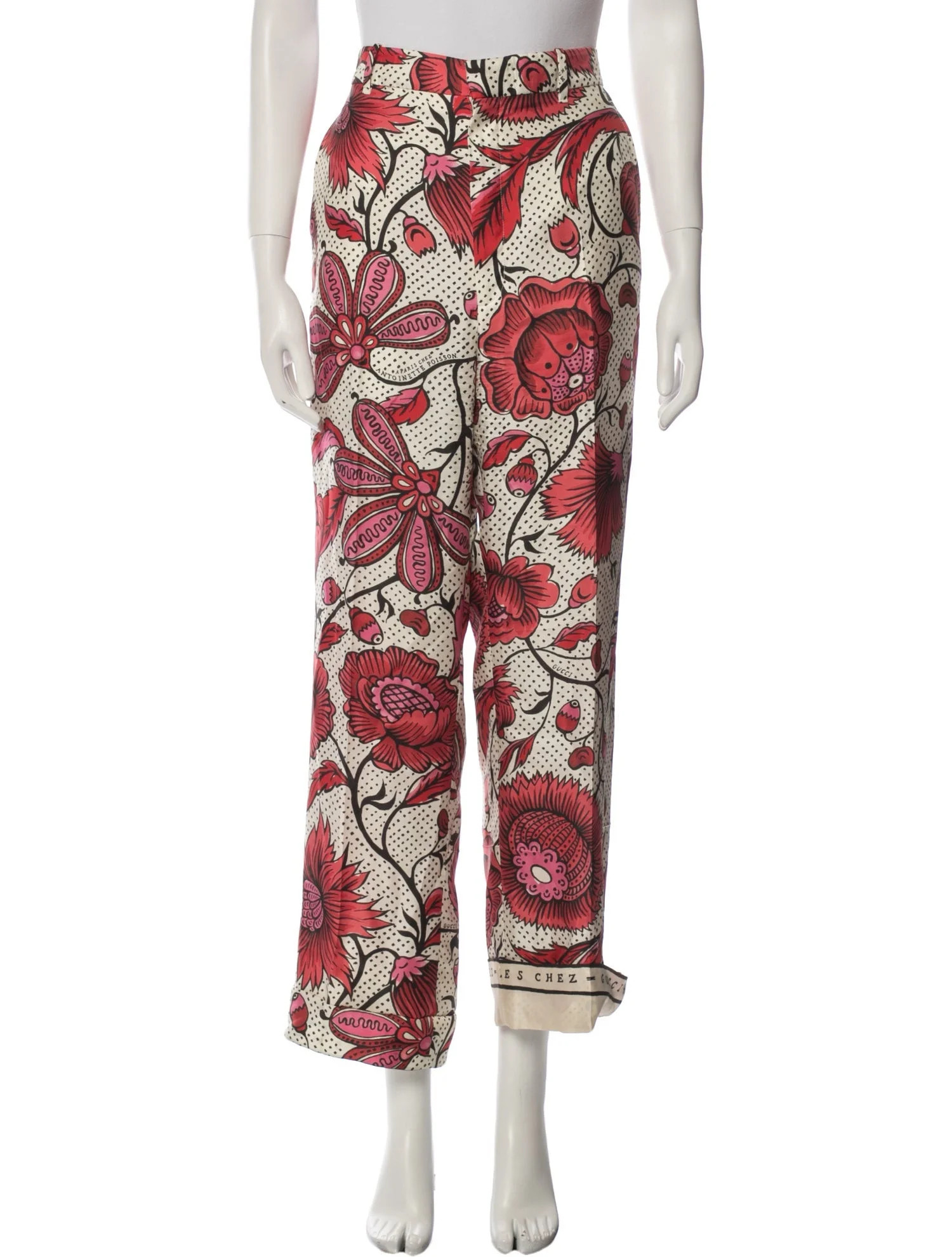 Gucci 2018 Wide Leg Pants - 13" Rise, White Pants, Clothing - GUC1990304 | The RealReal | The RealReal