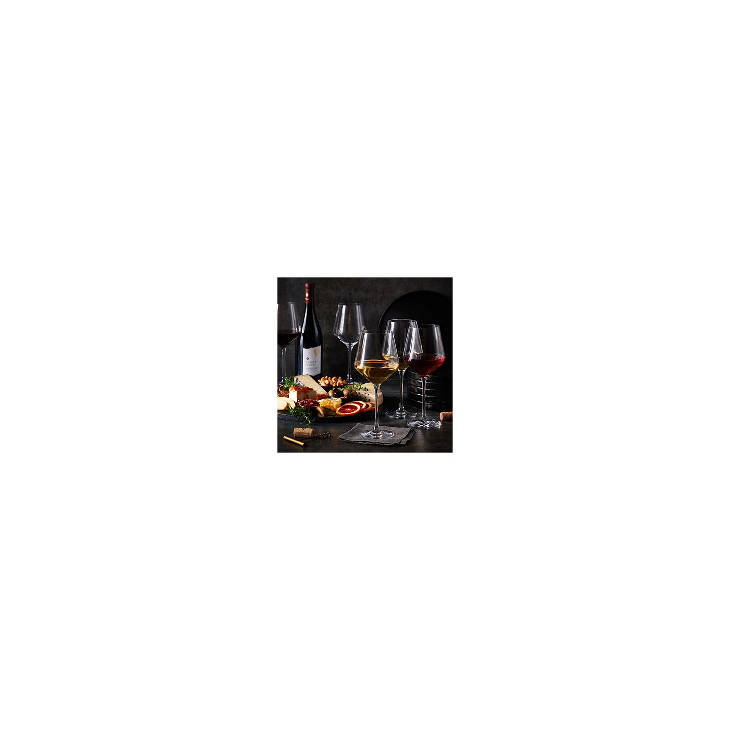 Member's Mark 8-Piece Crystal Wine Glass Set | Sam's Club