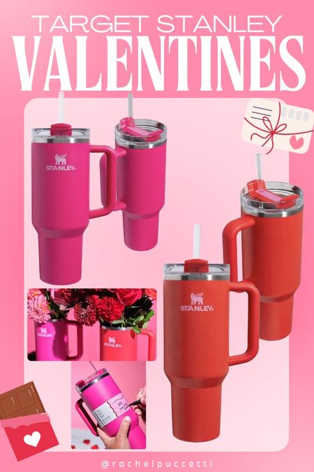 Target Valentine’s Day Stanley, valentines stanley, target Stanley

The CUTEST new Valentine’s Day Stanley cups at Target!! Love the two tone color combos on each!!❤️💌🩷 

#LTKfindsunder50 #LTKSeasonal #LTKhome