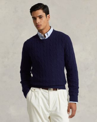 Polo Ralph Lauren Cashmere Cable Knit Crewneck Sweater | Bloomingdale's Ralph Lauren Men | Bloomingdale's (US)