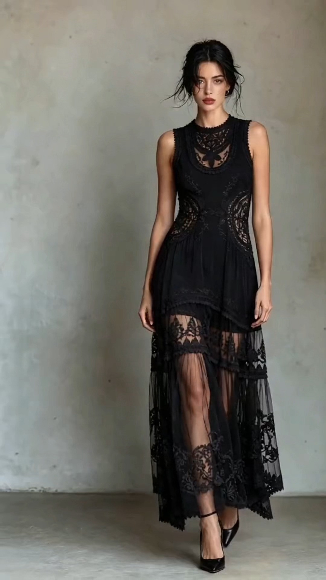 Boho‑Chic Black Lace Maxi Dress for Autumn

#BohoBlackDress #LaceMaxiDress #FallBohoStyle #WeddingGuestDress #FallOutfitIdeas 

 #LTKootd #LTKOver40 #LTKWedding