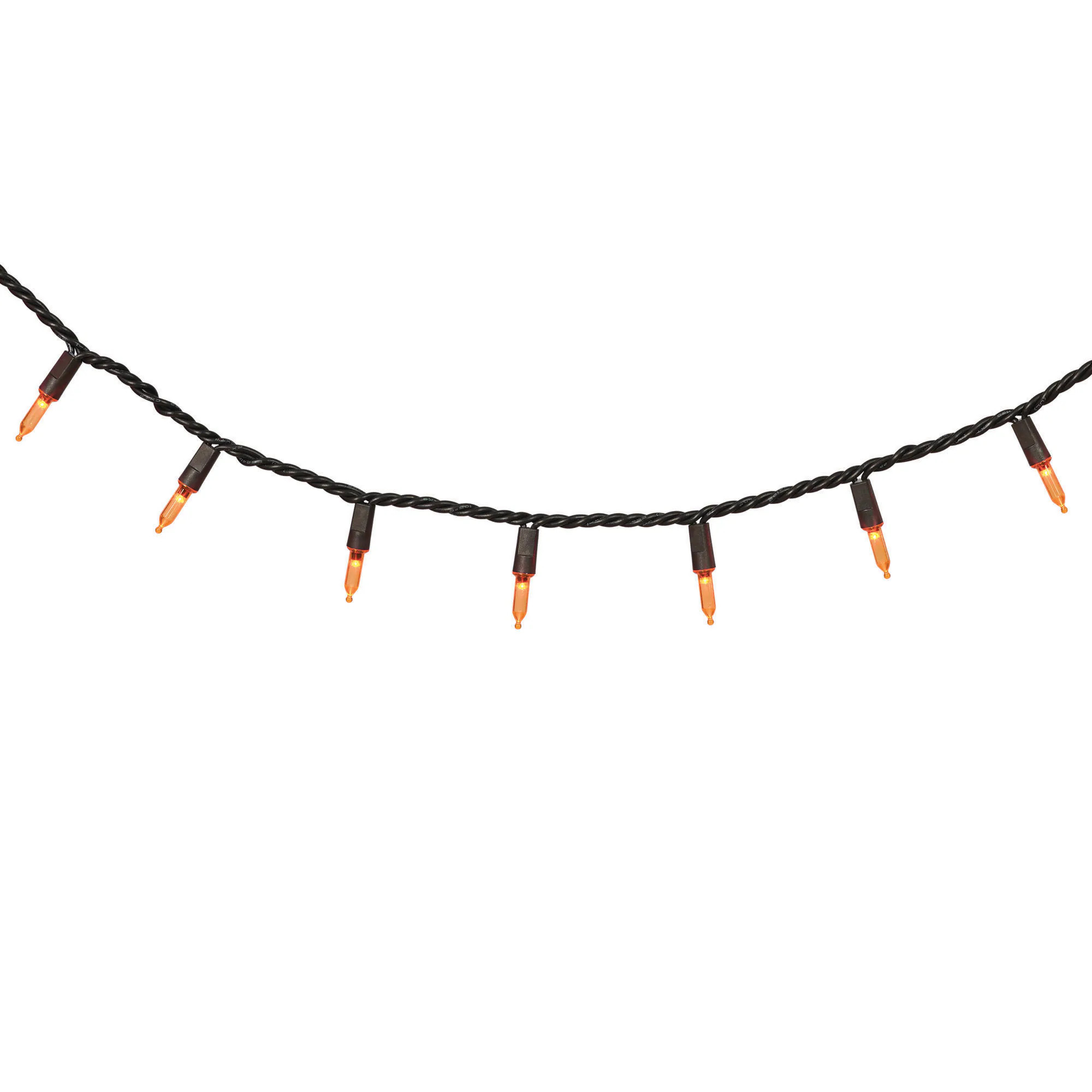 Haunted Living 300 -Count 58.5-ft LED Plug-In Orange Halloween Lights | ES55-075 | Lowe's