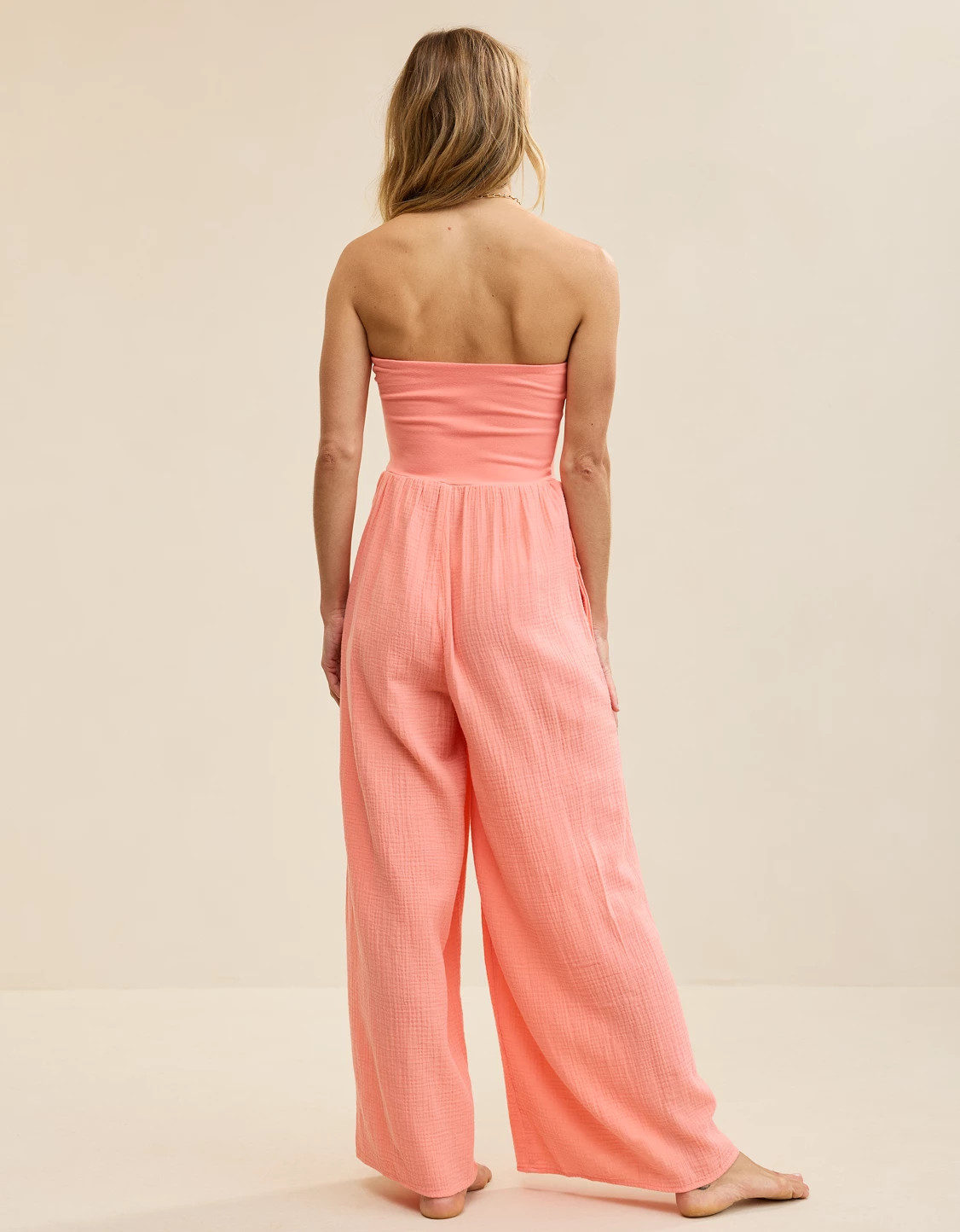 Aerie At The Barre Strapless Jumpsuit | American Eagle Outfitters (US & CA)