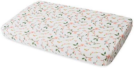 Red Rover Kids All-Cotton Muslin Fitted Crib Sheet- 52”x 28”x 9”- 100% Cotton – Machine W... | Amazon (US)