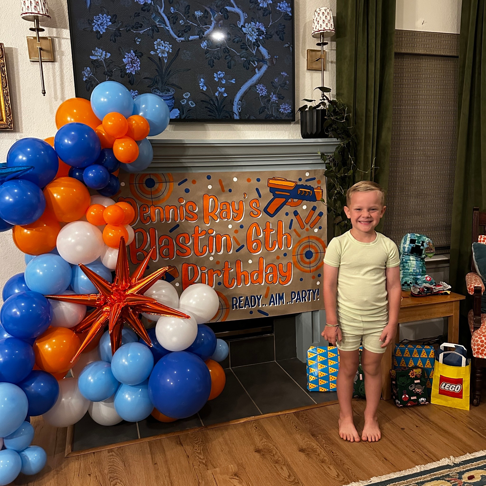 So many questions about his birthday balloons! I have them linked in his jammies too

#LTKKids #LTKFamily