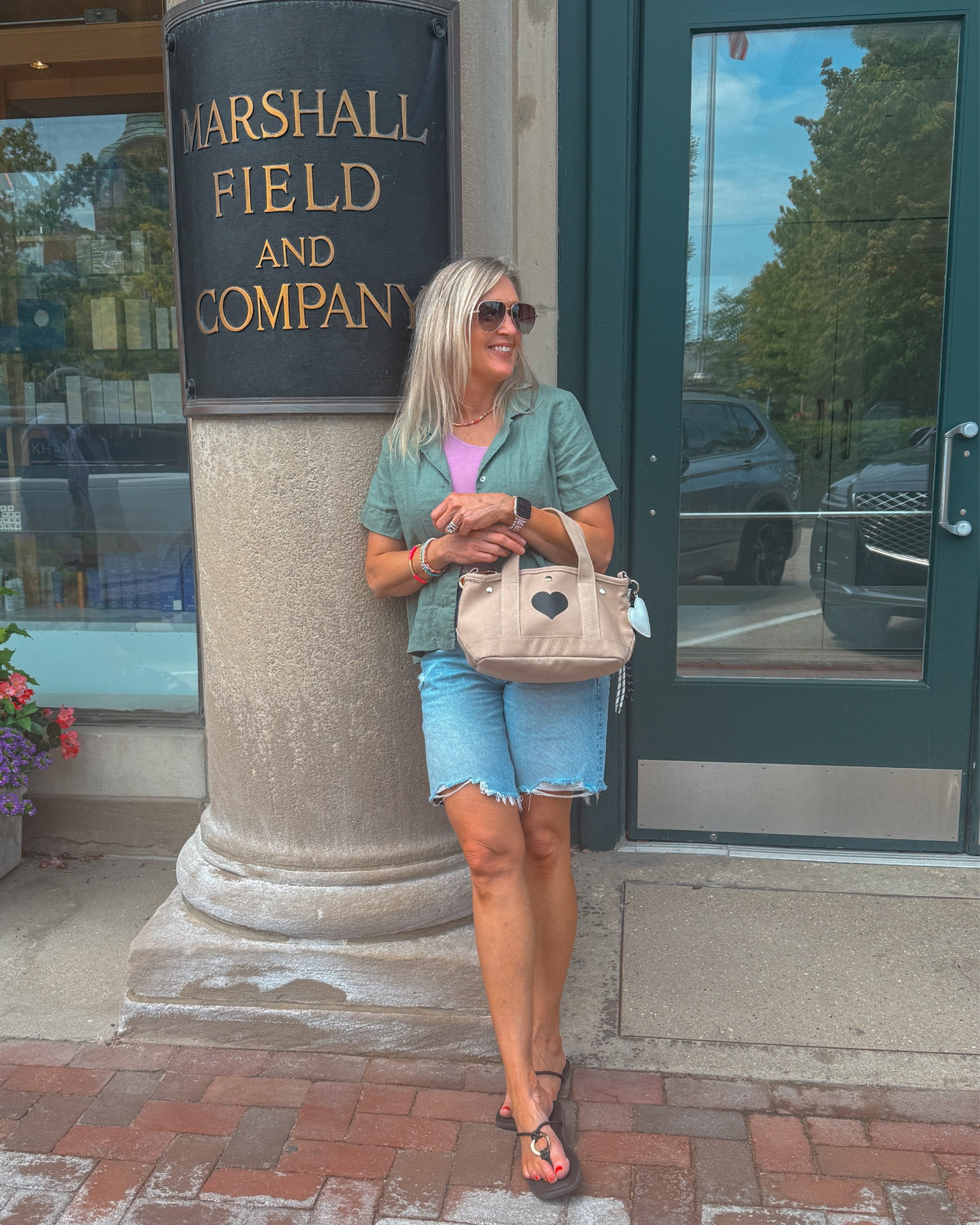 This cute little tote is the Seaport Boat Bag from @quiltedkoala and has been getting so much use lately. The size is perfect for running errands or a quick lunch downtown, and I love that it comes with a crossbody strap for days I want my hands free.

Use code LTK10 for 10% off.

Summer outfits over 40, summer handbags, women owned, outfits with shorts, canvas handbag, summer handbags

#LTKSeasonal #LTKootd #LTKOver40