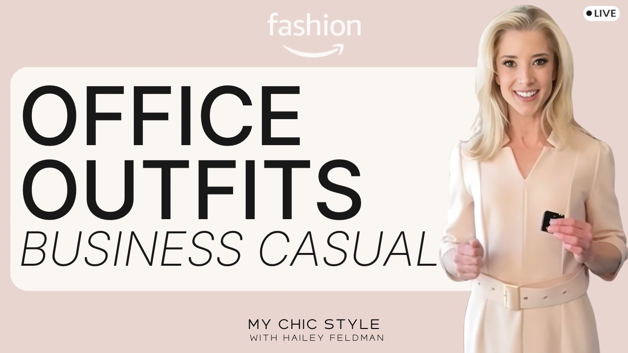 Job interview season is here & I'm helping you look polished, professional, sophisticated, & work appropriate so you can focus on what matters most: landing the job, not planning an outfit! Live shopping for women looking for work outfits that are comfortable, elegant, and command a room!

➡ JOIN: https://www.amazon.com/live/broadcast/bc4aafc8-2911-47b2-af5f-bec1f9e2007f?linkCode=ilv&ref_=social&tag=haileyfeldman-20

💃 SHOW OVERVIEW:
👉 Styled outfits for women who work in formal, corporate settings, as well as work from home, Zoom calls, hybrid offices, shared office spaces, and relaxed business casual environments. 
👉 Business casual doesn't have to mean boring: Mix & Match outfit ideas for versatility & capsule wardrobe building.
👉 Versatile work outfits for women that seamlessly transition between different dress codes, from formal corporate offices to relaxed business casual environments.
👉 Interview Ready Outfits for women who recently graduated and aren't sure how to dress in a professional setting.

💃 FOR SHOPPERS WHO NEED:
→ Business casual outfits for almost any office setting
→ Easy ways to elevate a basic work outfit & look polished, presentable, hirable 
→ Pieces that transition from desk to after-work plans
→ Comfortable work outfits that still look pulled together
→ Real-time Q&A for help with product selection & specific details on work events

#LTKgrwm #LTKPetite #LTKWorkwear