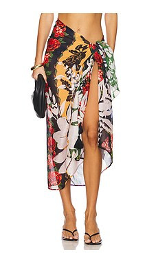 Agua Bendita x REVOLVE Marine Pareo in Floral Multi from Revolve.com | Revolve Clothing (Global)