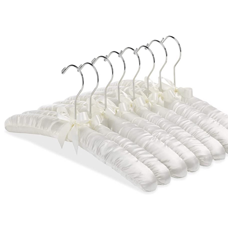 Bride getting ready room essentials 

Formal hangers for your dresses
Snacks
Music
Good lighting
Mirrors
Designate someone to take photos
Wedding Dress display mannequin
Ring box 
Ring display tray
Wedding invitation flat lay 
Veil
Perfume
Jewelry 
Slippers
Pajamas
Tide stick
Clothing rack

#LTKU #LTKwedding #LTKhome