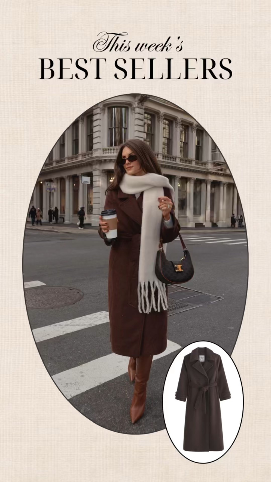This chocolate brown coat was a weekly best seller!! 

Winter coat, chocolate brown coat 

#LTKFindsUnder100 #LTKSeasonal #LTKootd