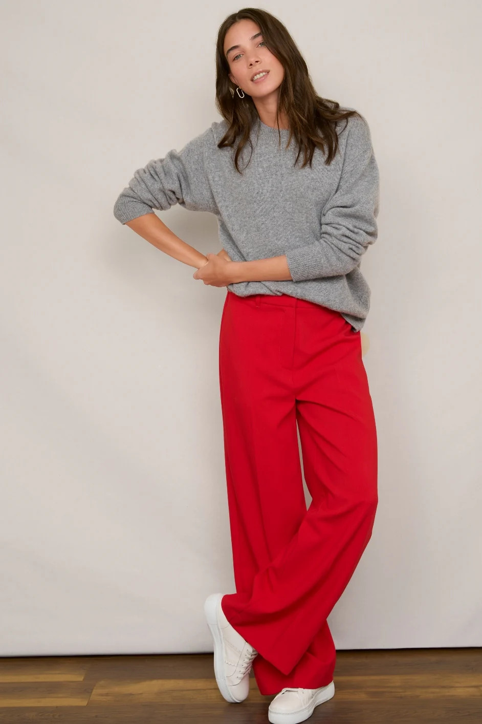 Coco Trouser - Scarlett Red | WYSE London