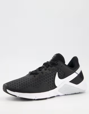 Nike Training Legend Essential 2 sneakers in black | ASOS (Global)