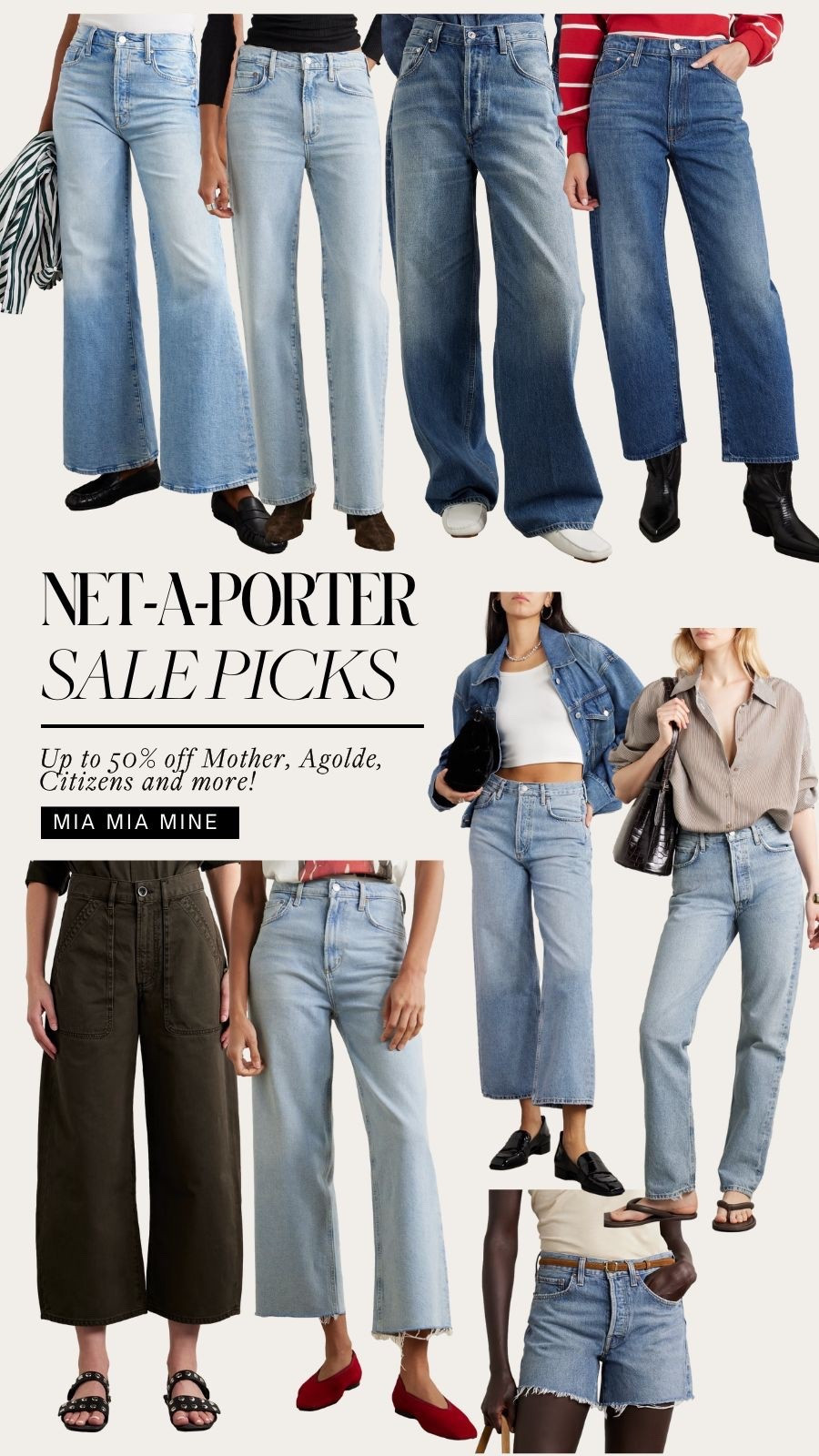 Net-a-porter denim sale
Save up to 50% off mother jeans, agolde, citizens of humanity and more 

#LTKSeasonal #LTKHoliday #LTKSaleAlert