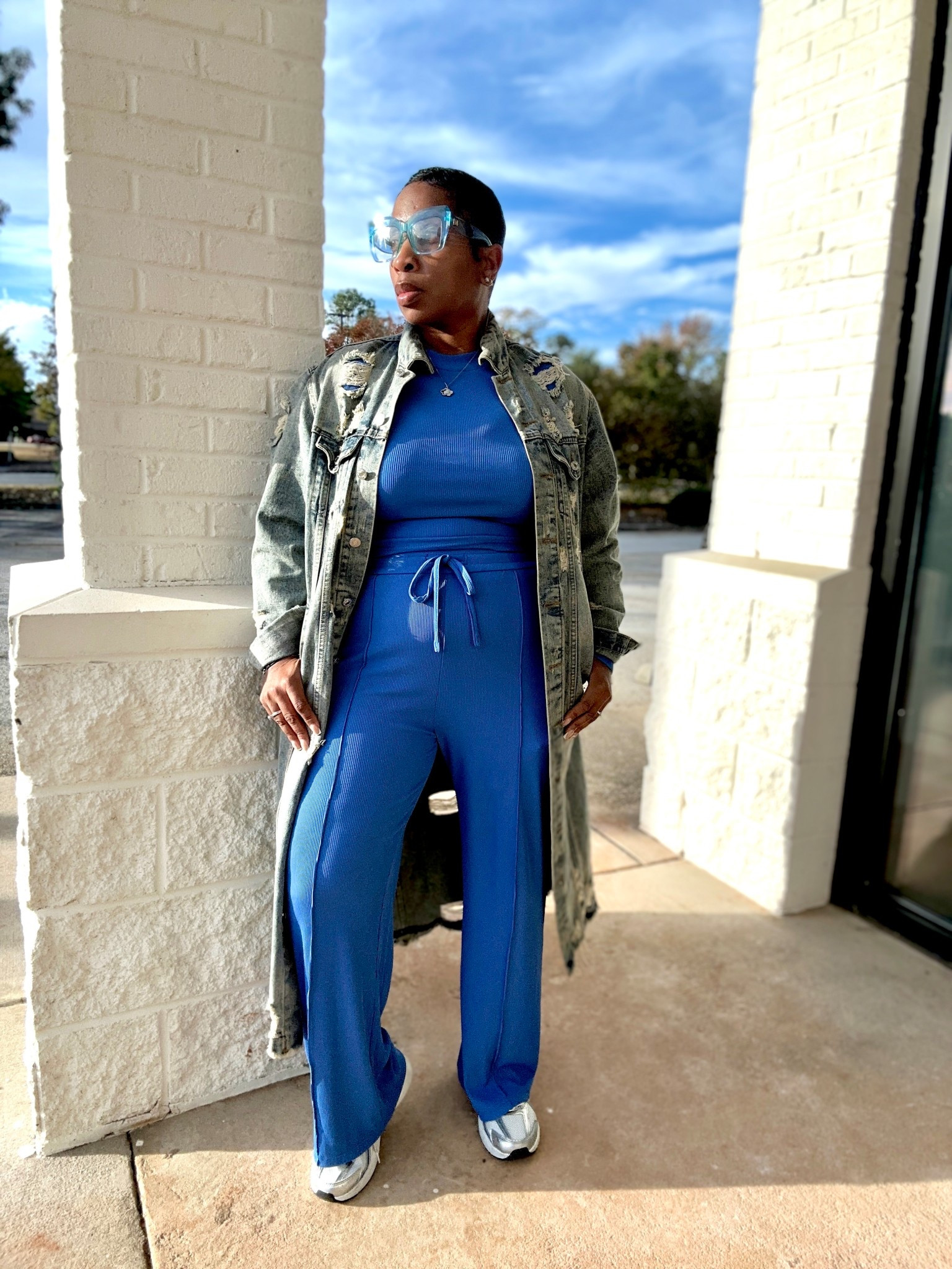 Love a 2- piece matching set. Great for on the go casual look and comfortable.

Wearing size : medium 
Height : 5 2” 


#LTKPetite #LTKStyleTip #LTKActive