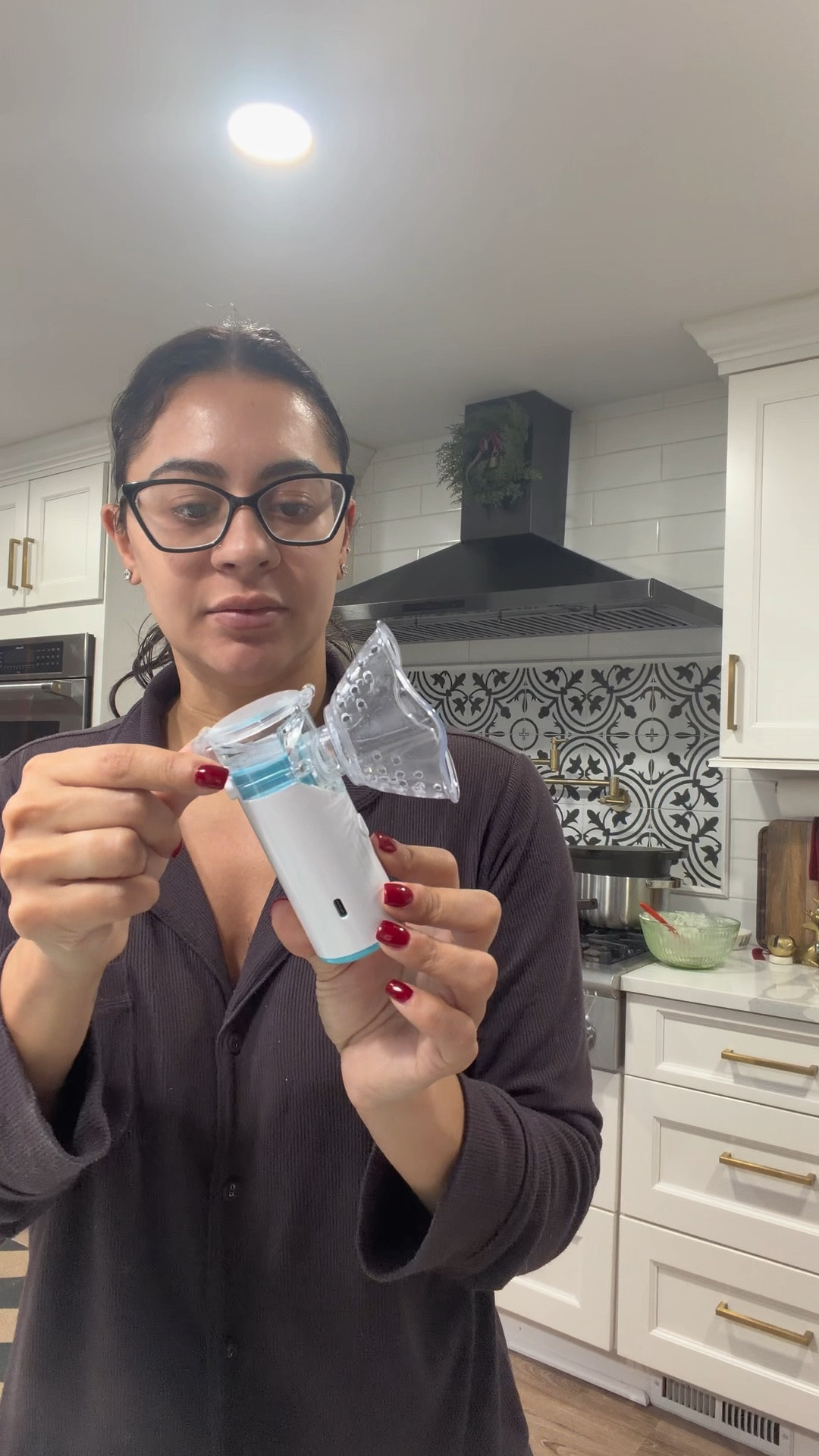 When the kids are sick I like to use this little caddy to keep all of their meds/supplements. It makes it easier to bring up and down 

#LTKmorningroutine #LTKmomlife #LTKvlog