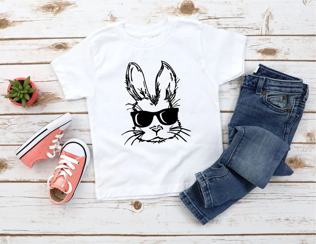 Cool Easter Bunny Toddlers Shirt, Kids Easter T Shirts, Toddler Boy Easter, Bunny Toddler T Shirt... | Etsy (CAD)