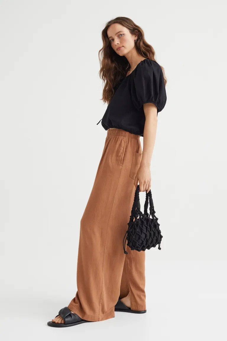 Linen-blend Pants | H&M (US + CA)